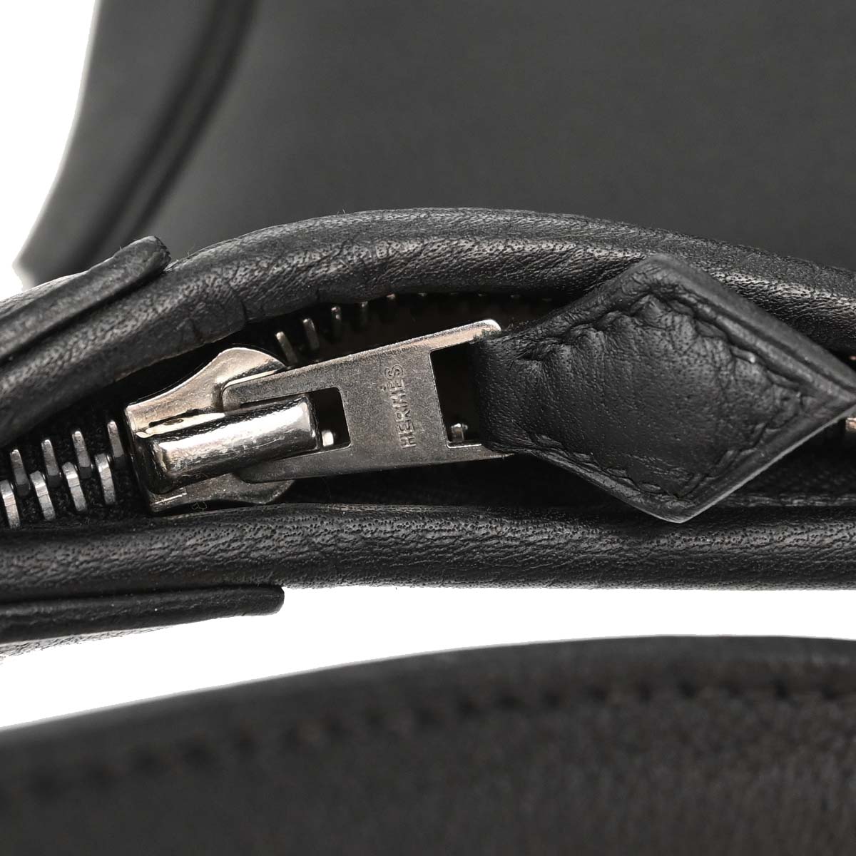 Hermes Black Togo Trim 35 Shoulder Bag