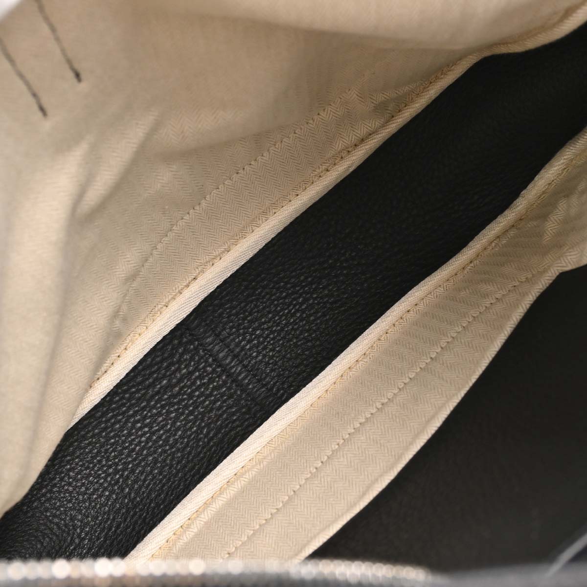Hermes Black Togo Trim 35 Shoulder Bag