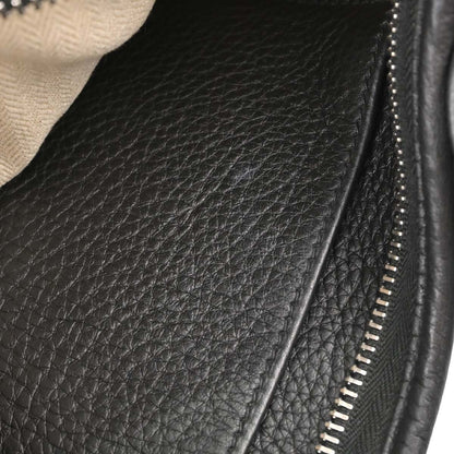 Hermes Black Togo Trim 35 Shoulder Bag