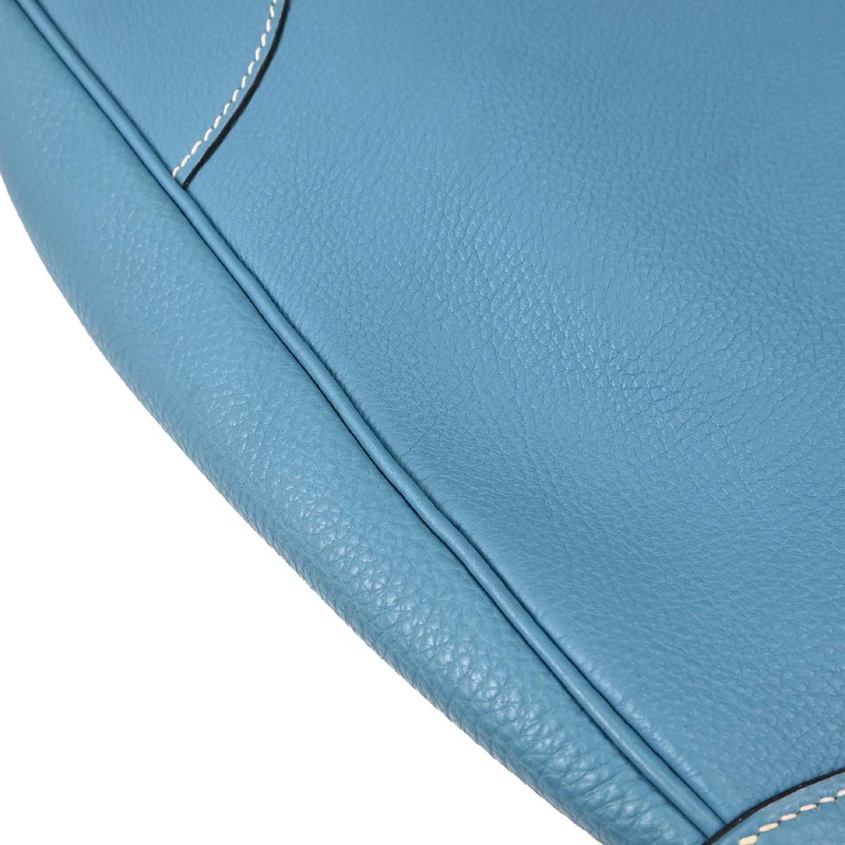 Hermes Blue Jean Taurillon Clemence Trim 31 Shoulder Bag