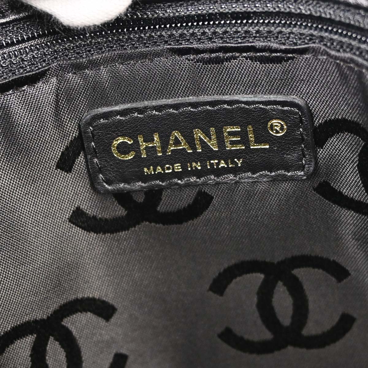 Chanel 2005-2006 Black Calfskin Wild Stitch Tote Handbag