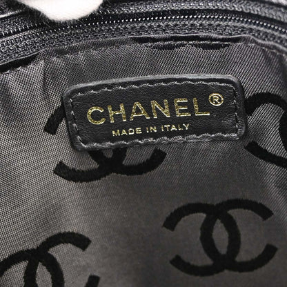 Chanel 2005-2006 Black Calfskin Wild Stitch Tote Handbag