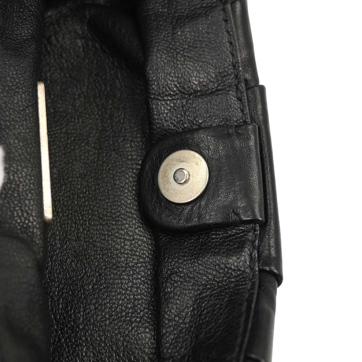 Prada * Black Leather Studded Handbag