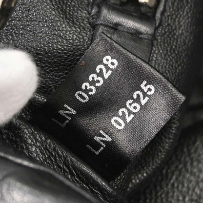 Prada * Black Leather Studded Handbag