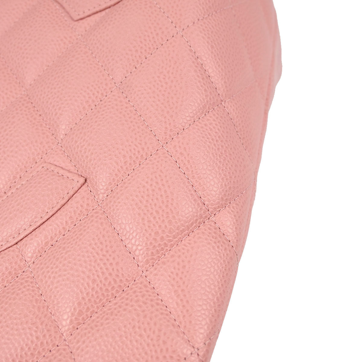 Chanel Pink Calfskin Medallion Tote Handbag