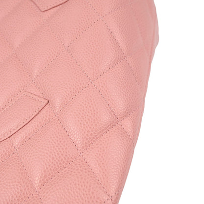 Chanel Pink Calfskin Medallion Tote Handbag