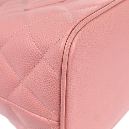 Chanel Pink Calfskin Medallion Tote Handbag