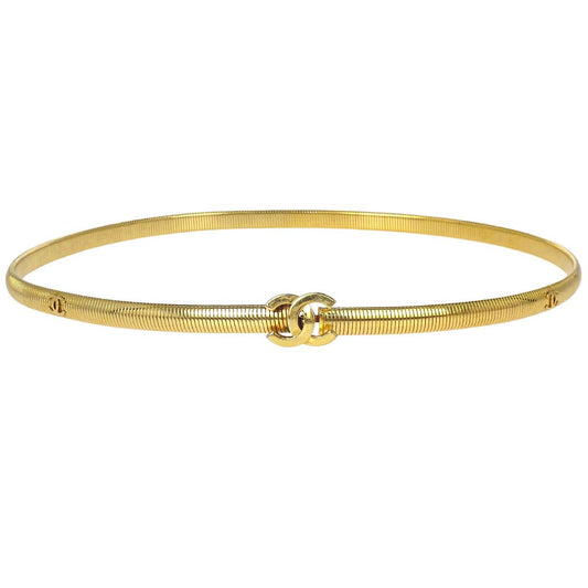 Chanel Belt CC Gold Small Good 97P