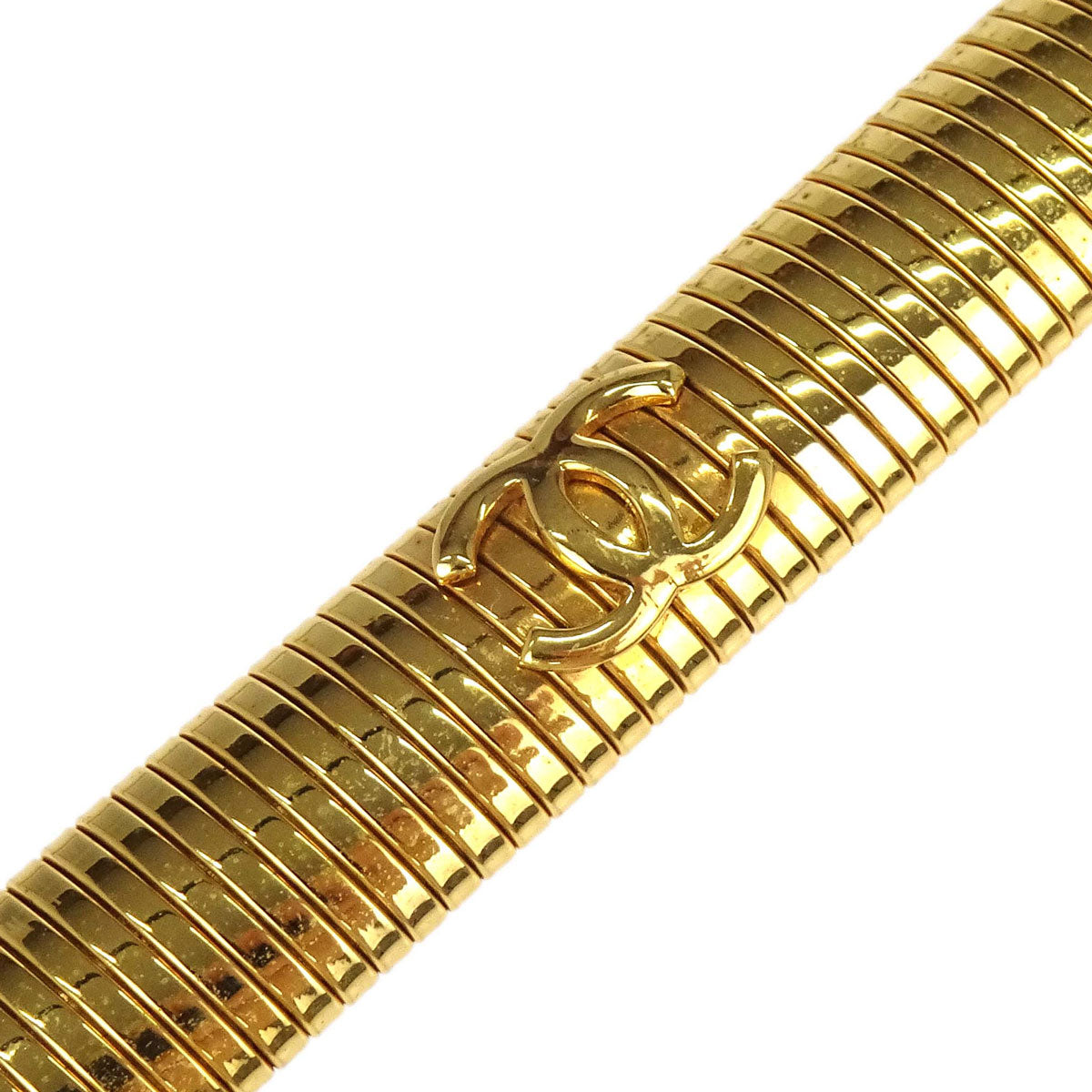 Chanel Belt CC Gold Small Good 97P