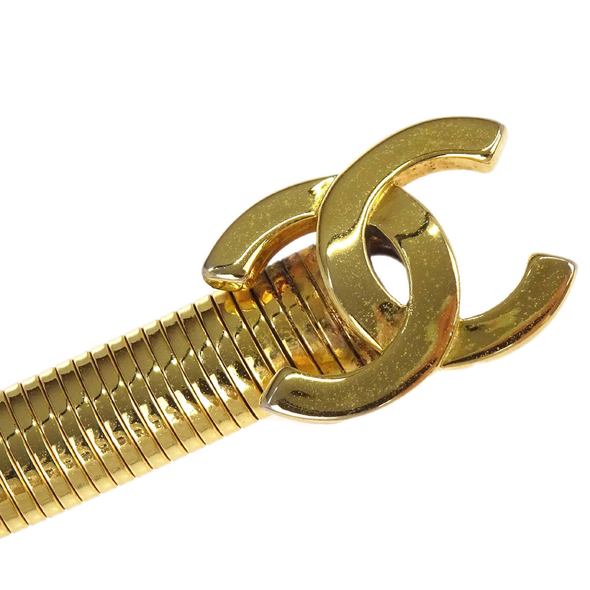 Chanel Belt CC Gold Small Good 97P