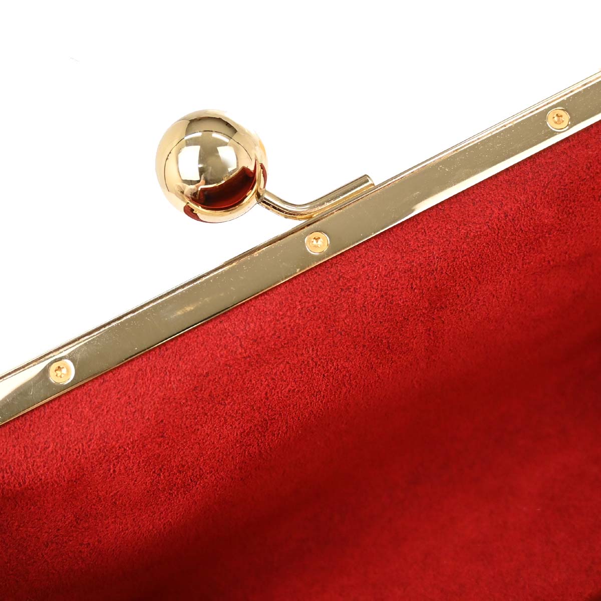 Louis Vuitton * Cherry Lizard Sac Fermoir GM Handbag M95002