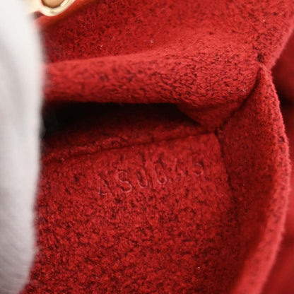 Louis Vuitton * Cherry Lizard Sac Fermoir GM Handbag M95002
