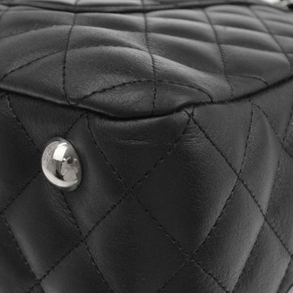 Chanel Black Calfskin Cambon Ligne Handbag