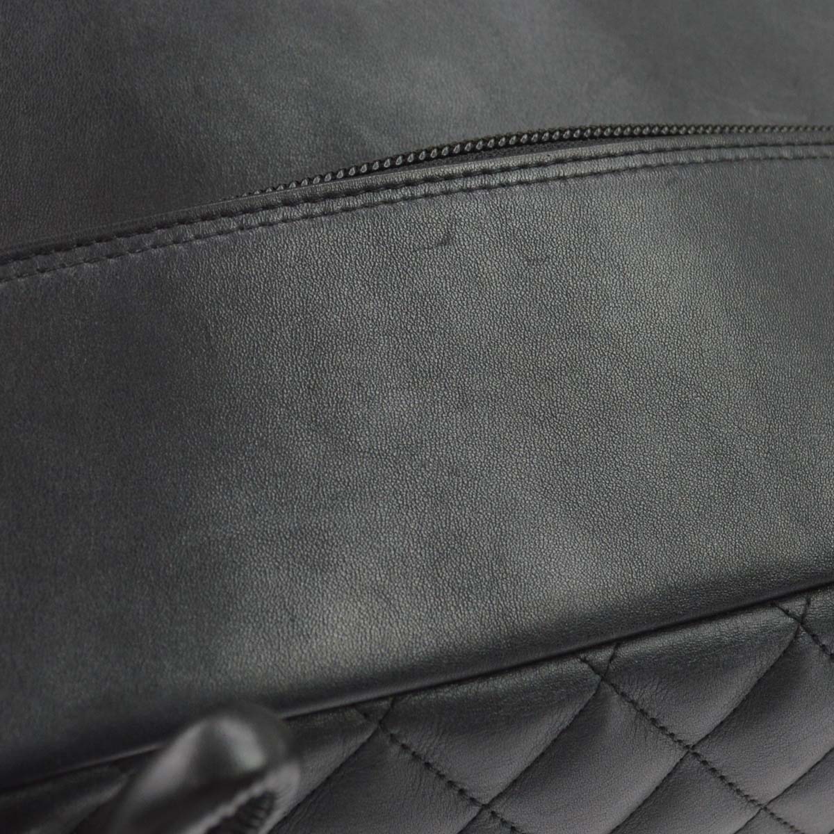 Chanel Black Calfskin Cambon Ligne Handbag