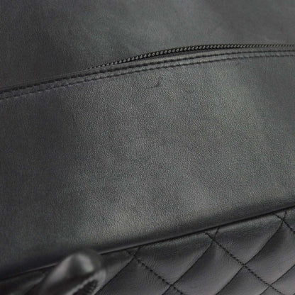 Chanel Black Calfskin Cambon Ligne Handbag
