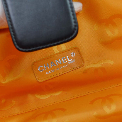 Chanel Black Calfskin Cambon Ligne Handbag