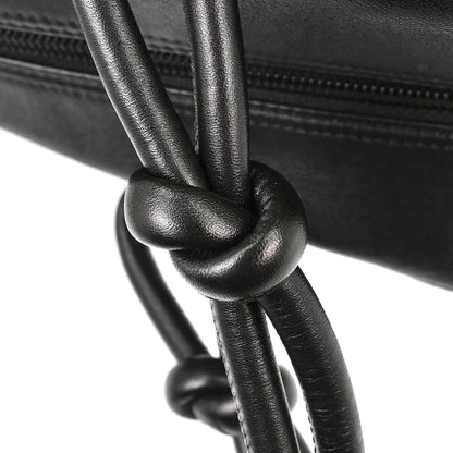 Chanel 2005-2006 Black Calfskin Cambon Ligne Bowling Bag 27