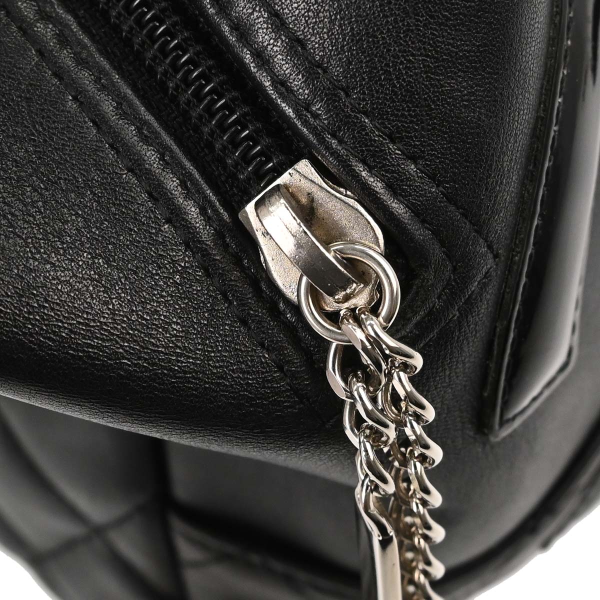 Chanel 2005-2006 Black Calfskin Cambon Ligne Bowling Bag 27