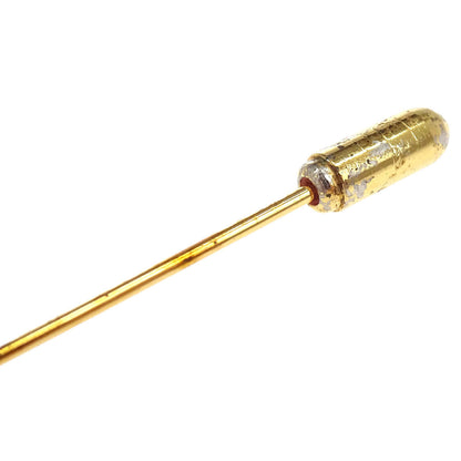Chanel CC And Arrow Brooch Pin Gold 28