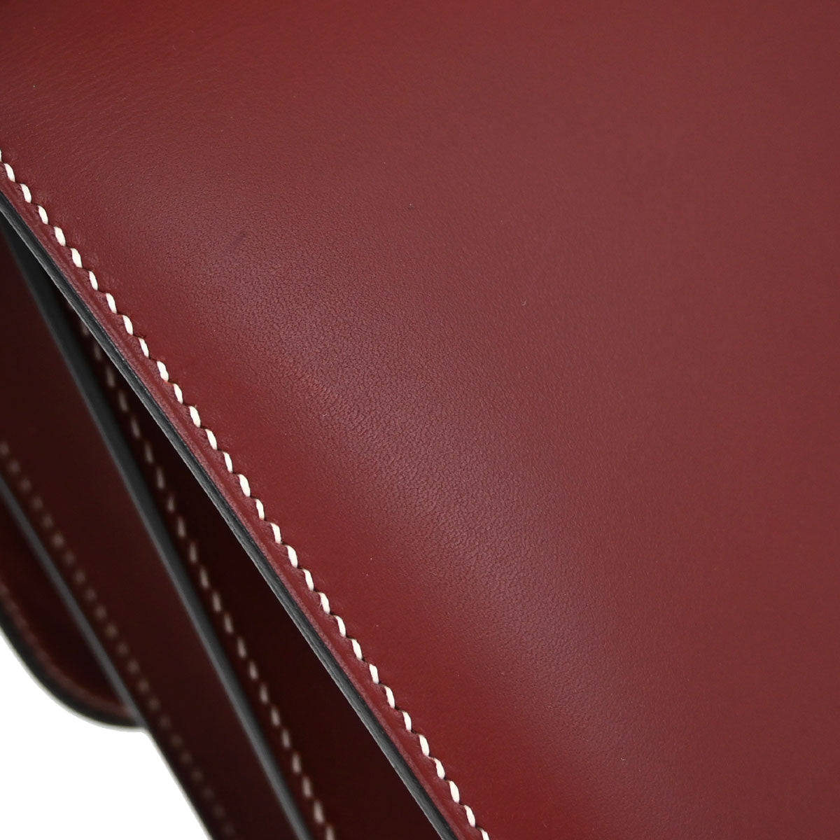 Hermes Rouge H Chamonix Constance 24 Shoulder Bag