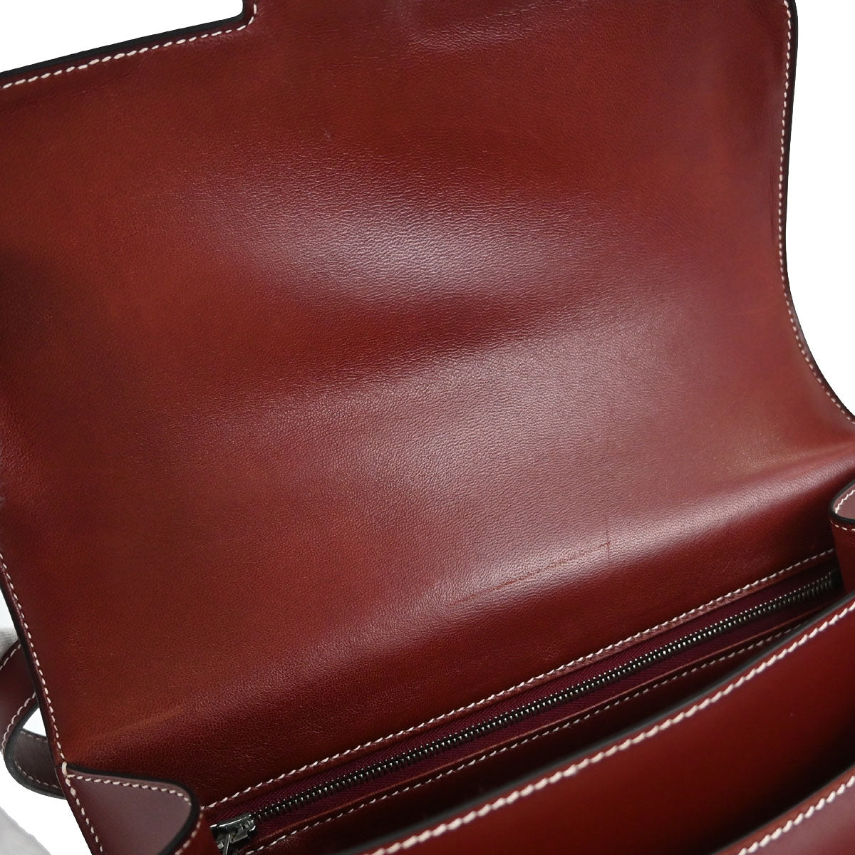 Hermes Rouge H Chamonix Constance 24 Shoulder Bag