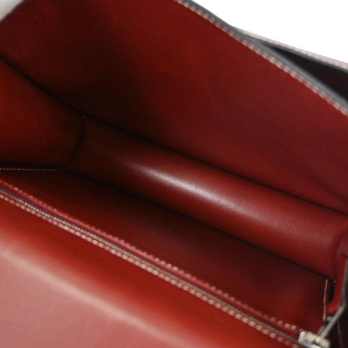 Hermes Rouge H Chamonix Constance 24 Shoulder Bag