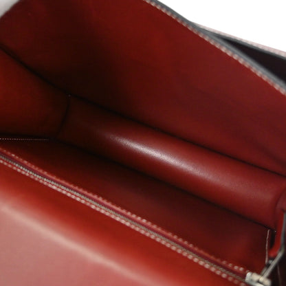 Hermes Rouge H Chamonix Constance 24 Shoulder Bag