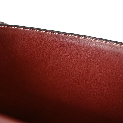 Hermes Rouge H Chamonix Constance 24 Shoulder Bag