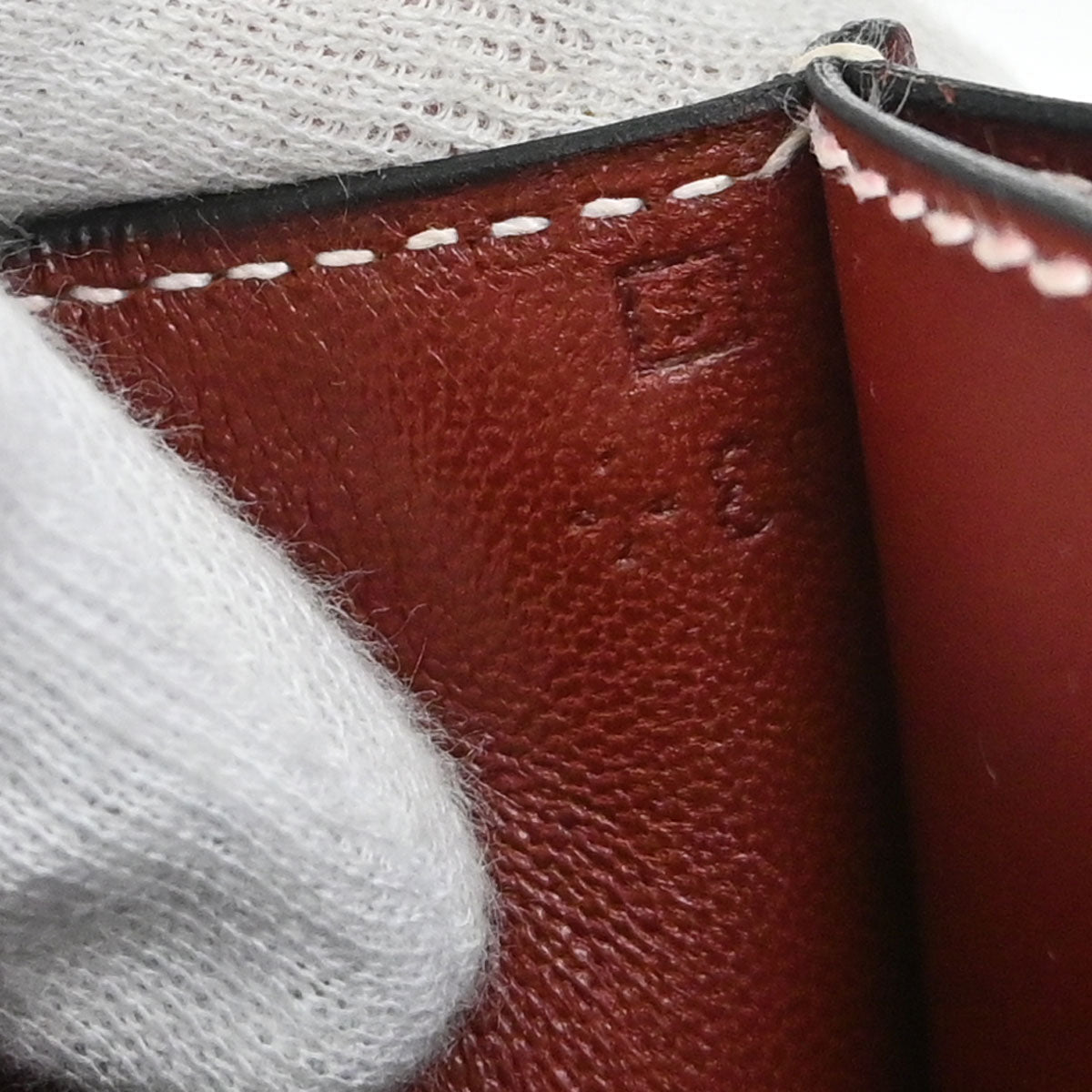 Hermes Rouge H Chamonix Constance 24 Shoulder Bag
