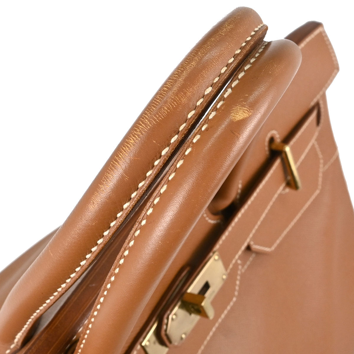 Hermes Gold Courchevel HAC Haut a Courroies 40 Handbag