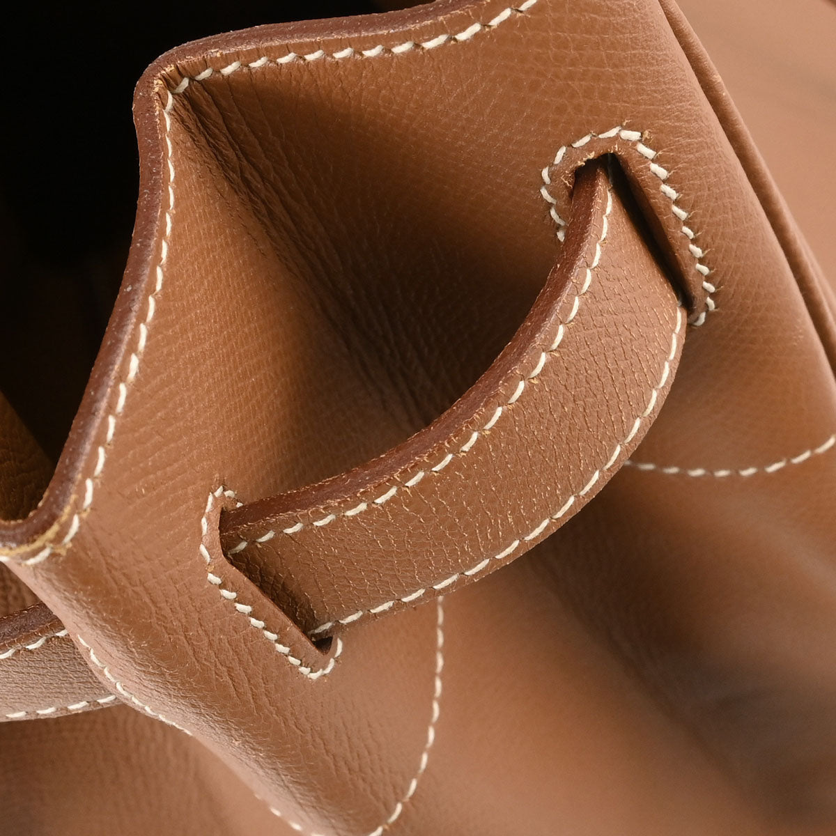 Hermes Gold Courchevel HAC Haut a Courroies 40 Handbag