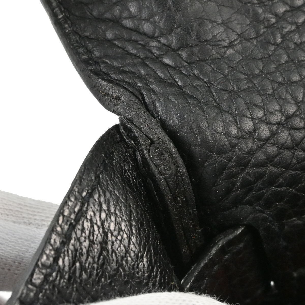 Hermes Black Taurillon Clemence Kelly 35 Retourne 2way Shoulder Handbag