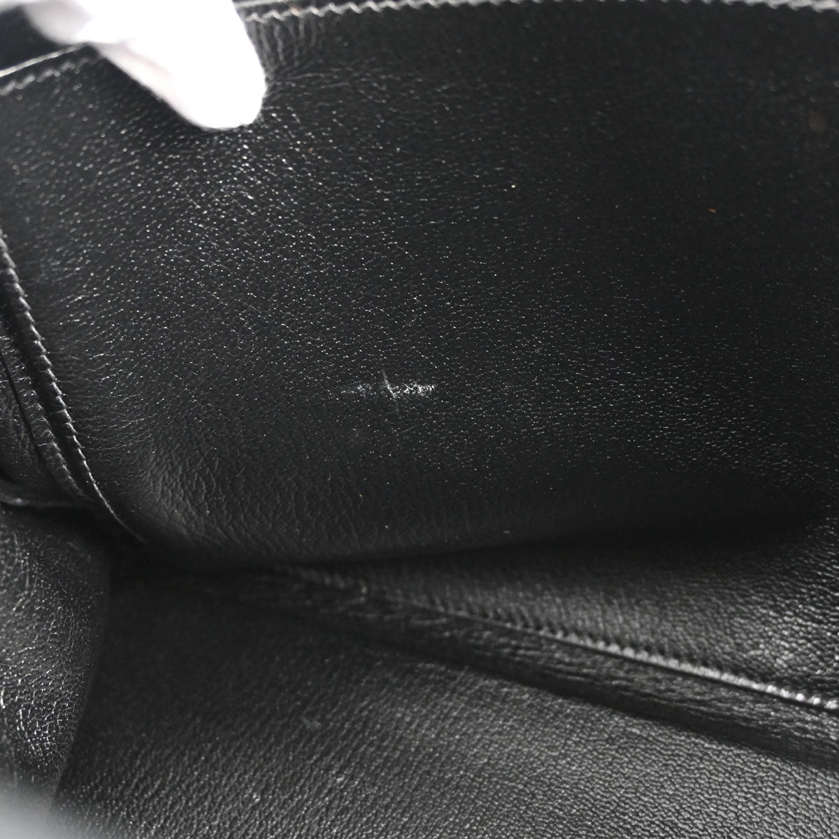 Hermes Black Taurillon Clemence Kelly 35 Retourne 2way Shoulder Handbag