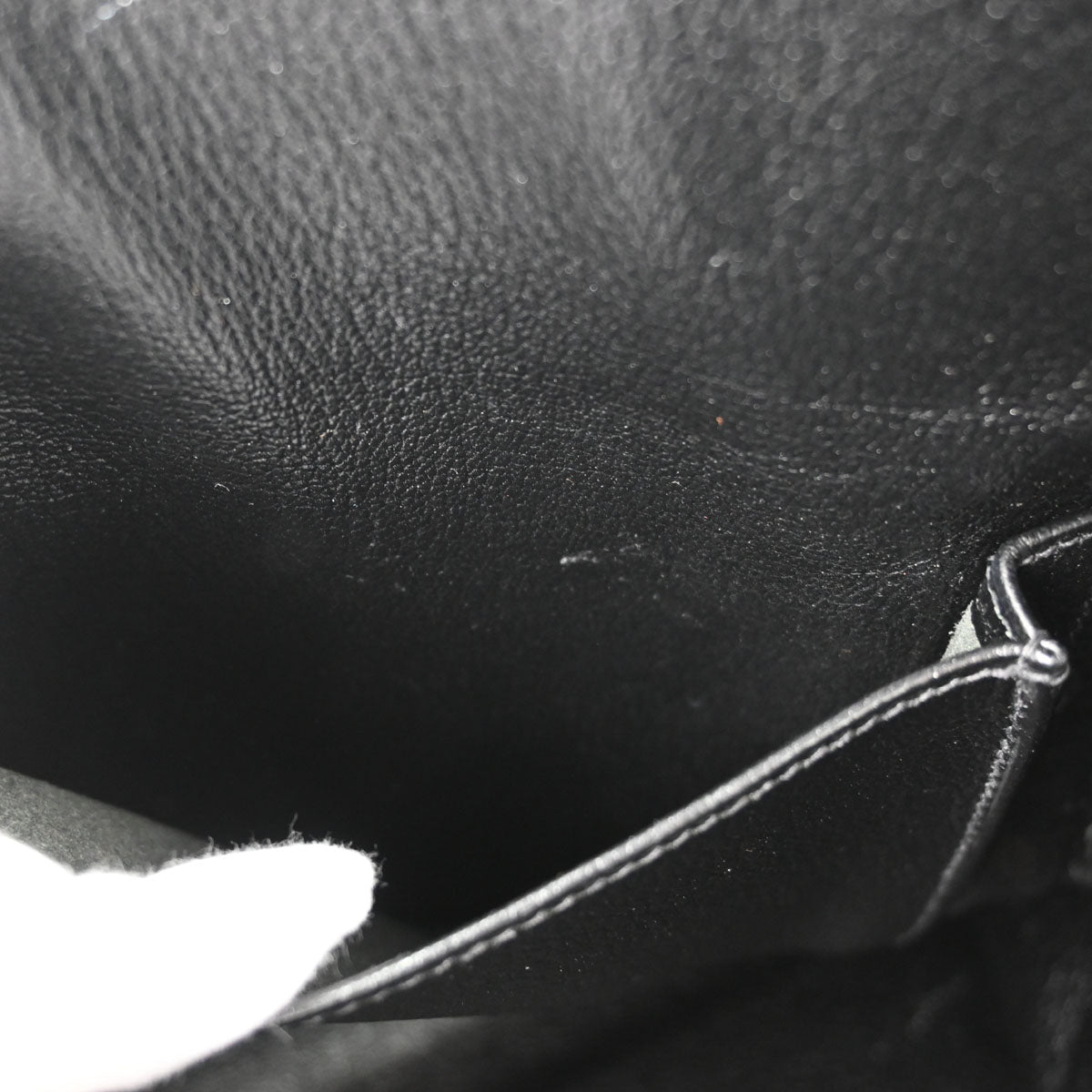 Hermes Black Taurillon Clemence Kelly 35 Retourne 2way Shoulder Handbag