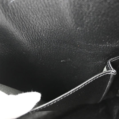 Hermes Black Taurillon Clemence Kelly 35 Retourne 2way Shoulder Handbag