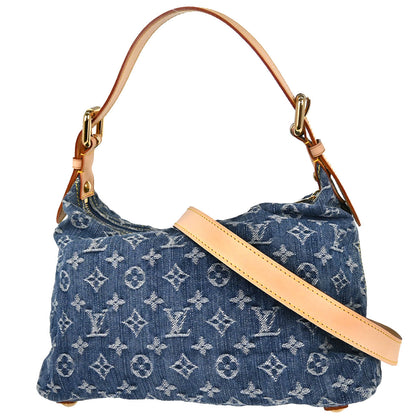 Louis Vuitton Blue Monogram Denim Baggy PM Shoulder Bag M95049