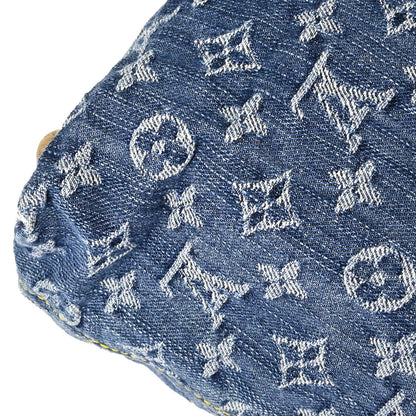 Louis Vuitton Blue Monogram Denim Baggy PM Shoulder Bag M95049