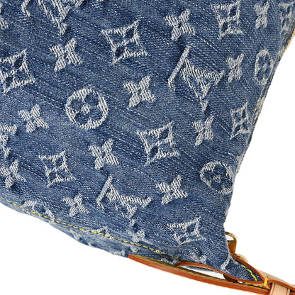 Louis Vuitton Blue Monogram Denim Baggy PM Shoulder Bag M95049