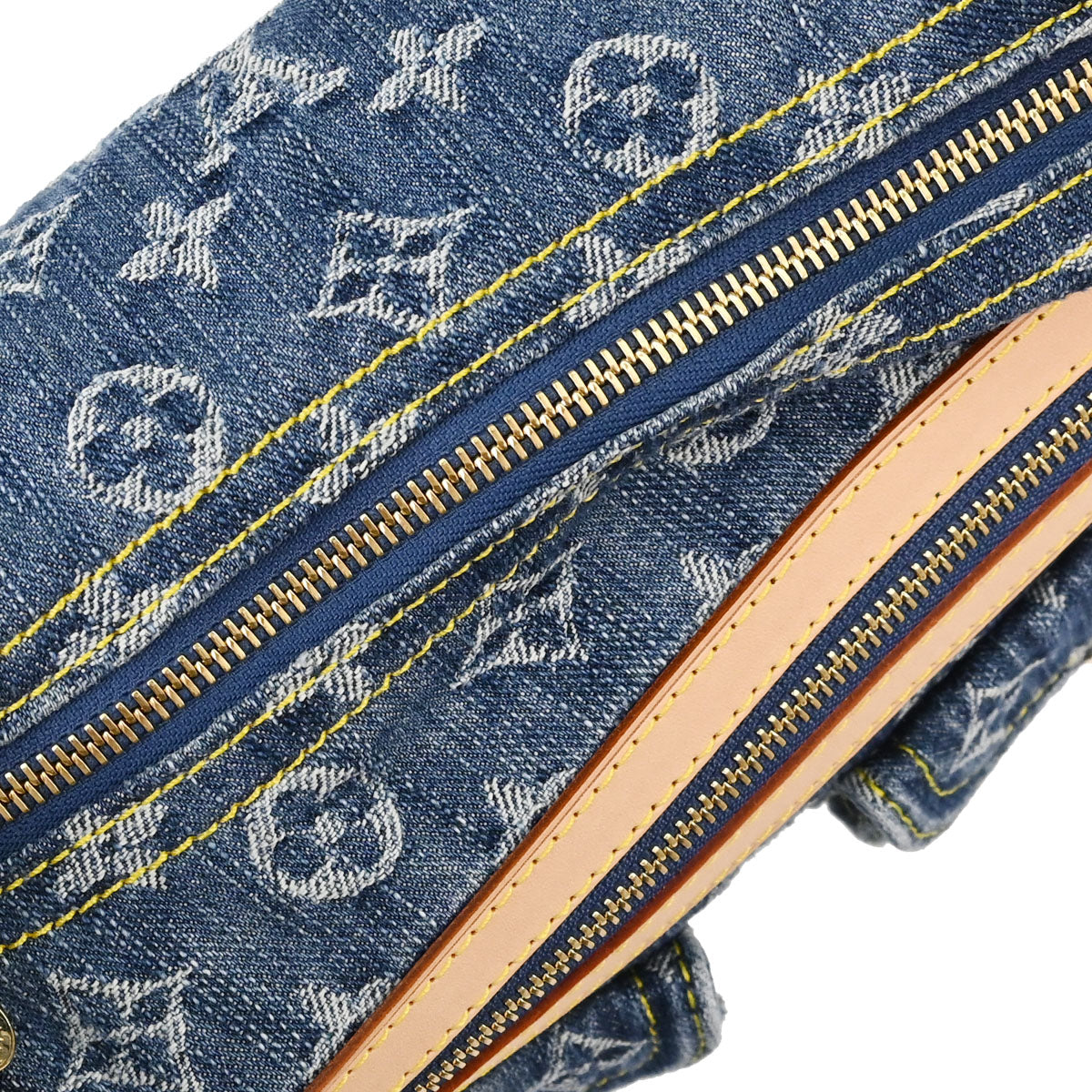 Louis Vuitton Blue Monogram Denim Baggy PM Shoulder Bag M95049