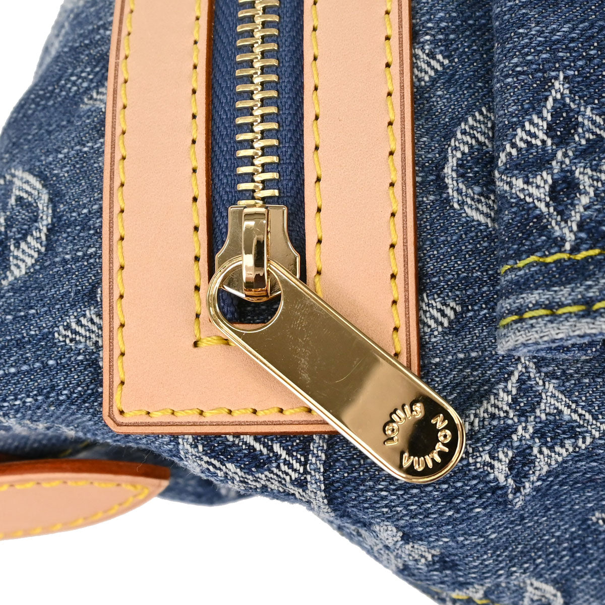 Louis Vuitton Blue Monogram Denim Baggy PM Shoulder Bag M95049