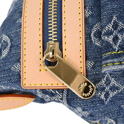 Louis Vuitton Blue Monogram Denim Baggy PM Shoulder Bag M95049