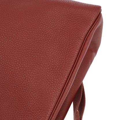 Hermes Rouge Venitienne Togo Kelly A Dos GM Backpack