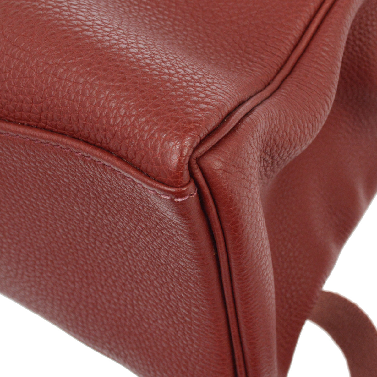Hermes Rouge Venitienne Togo Kelly A Dos GM Backpack