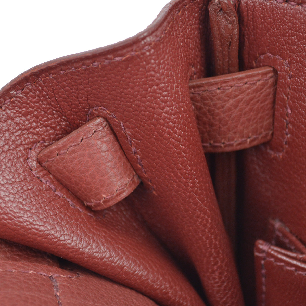 Hermes Rouge Venitienne Togo Kelly A Dos GM Backpack