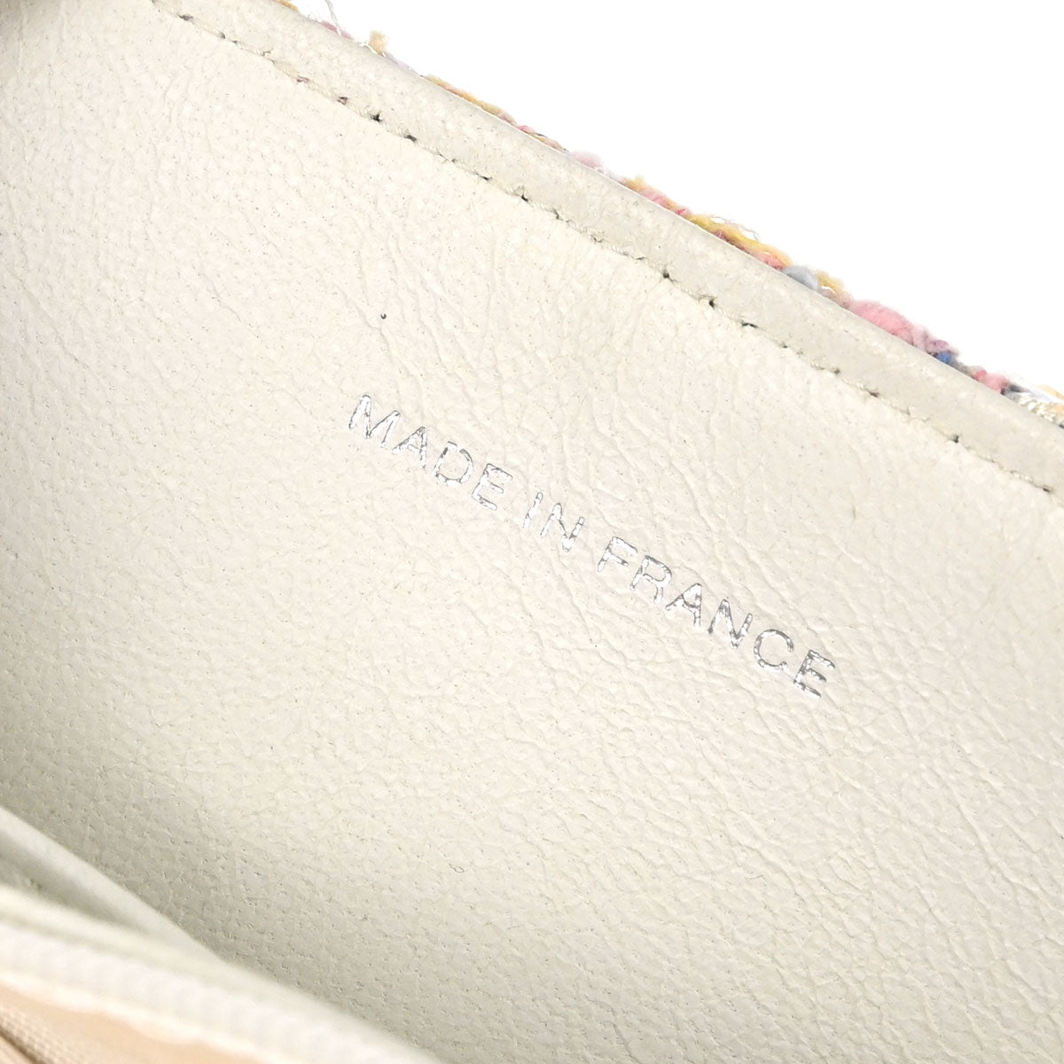 Chanel 1996-1997 Pink Tweed Glitter Handbag