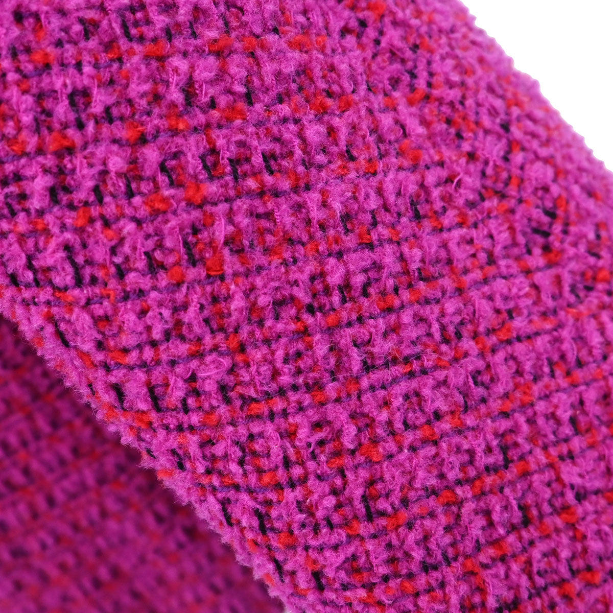 Chanel 1995 Single Breasted Tweed Jacket Pink #34