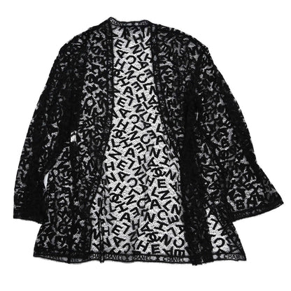 Chanel 1998 Lace Cardigan Black #40