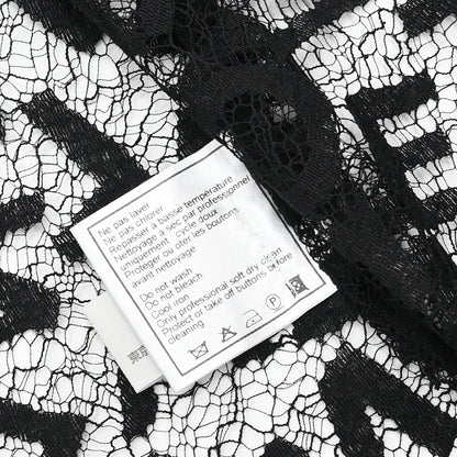 Chanel 1998 Lace Cardigan Black #40