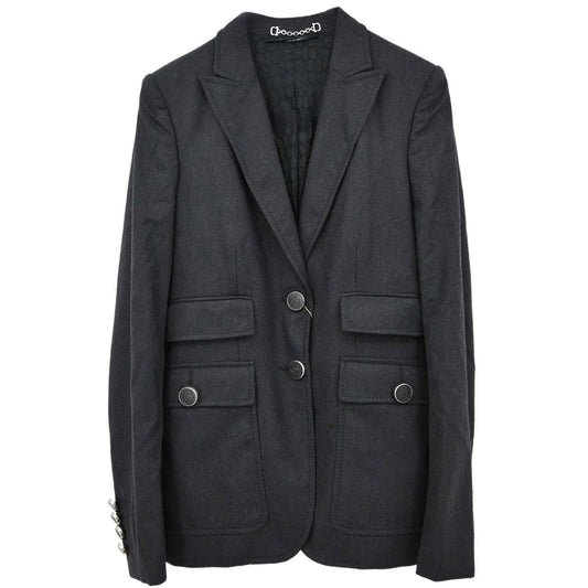 Gucci 2007 Single Breasted Jacket Black #40