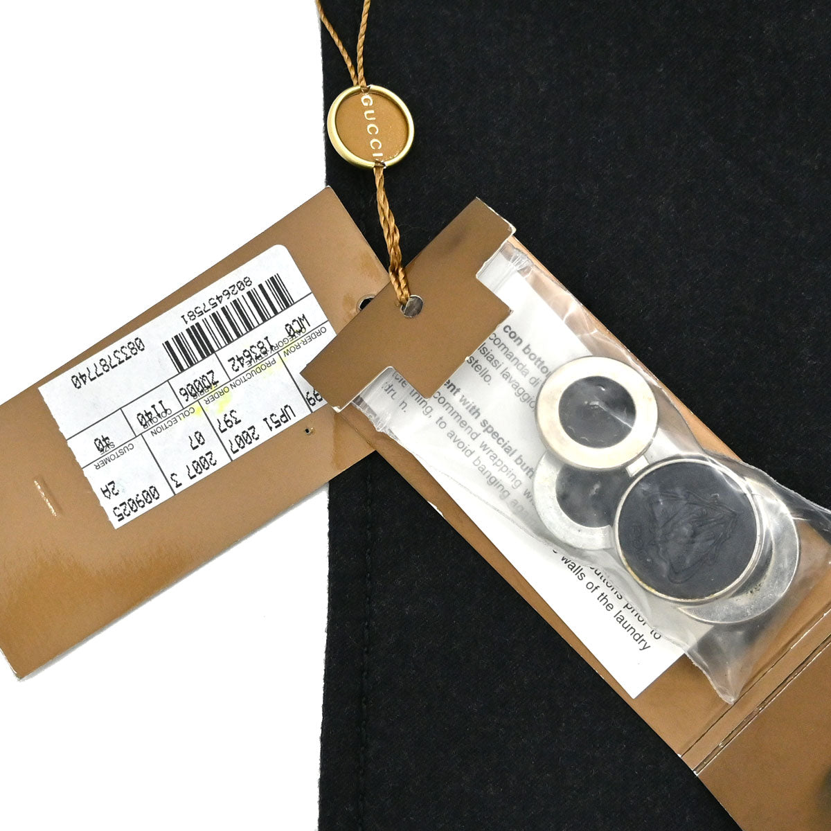 Gucci 2007 Single Breasted Jacket Black #40